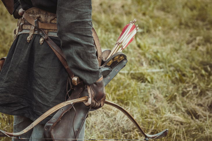 hunting quiver or hunting ammo sack