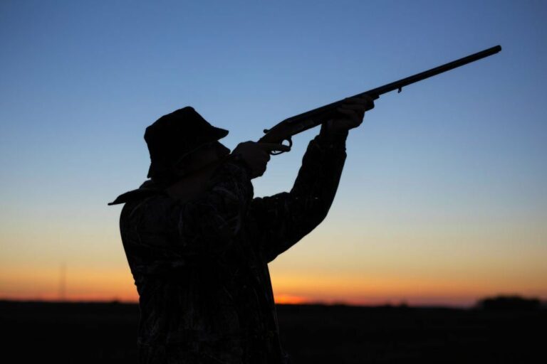 night hunting with a shotgun