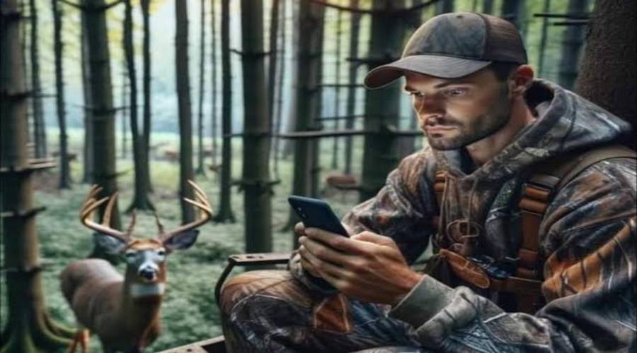 do deer react to cell phone noise